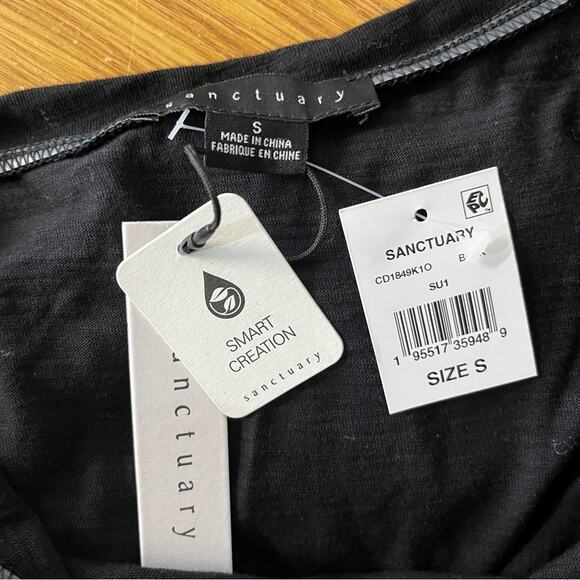 Sanctuary one shoulder mini dress black - Small - Picture 9 of 11